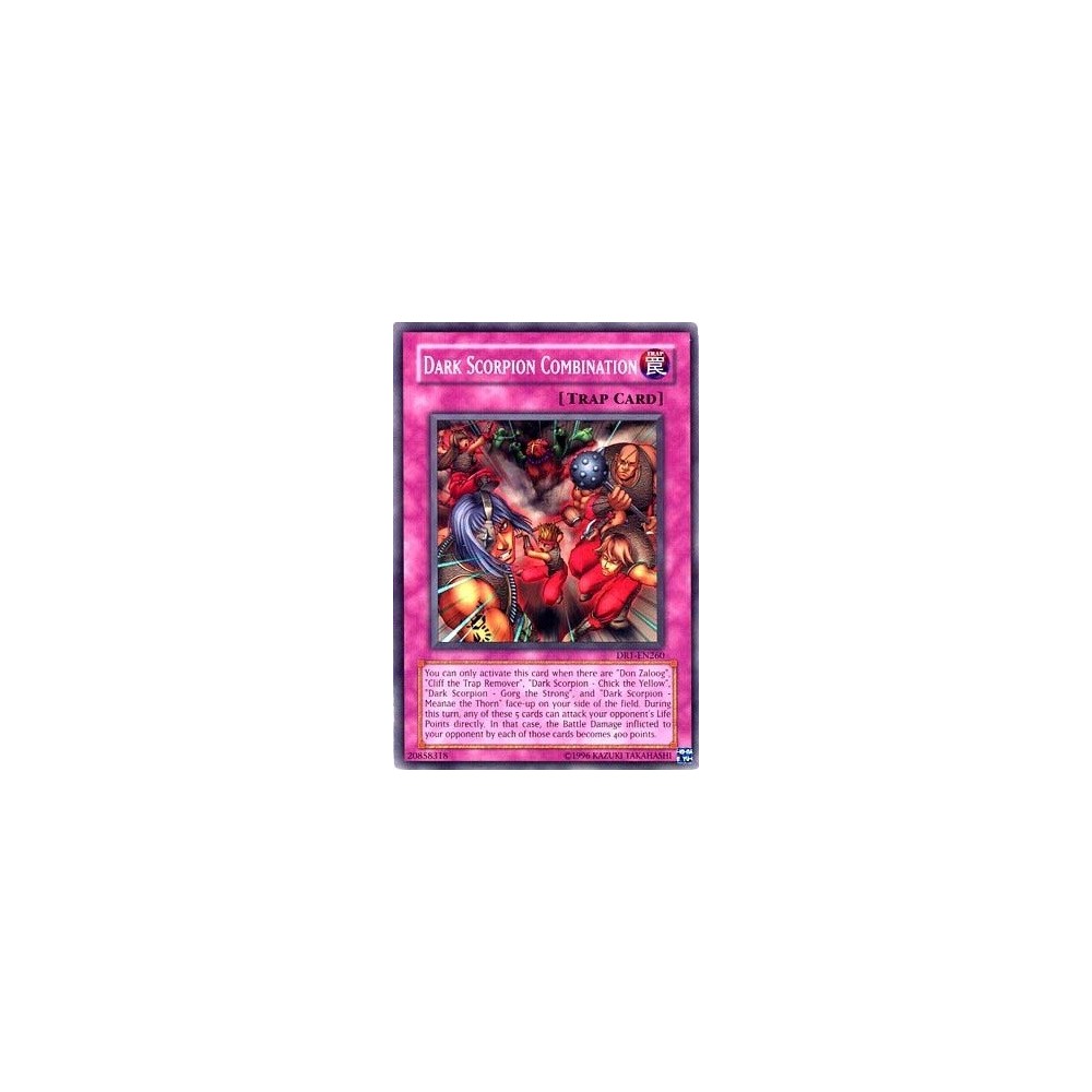 Dark Scorpion Combination - DR1-EN260