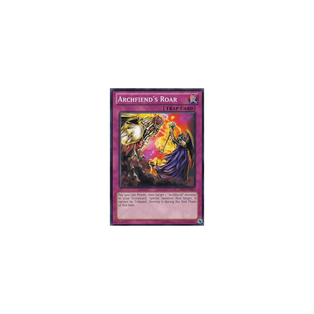 Archfiend's Roar - DR1-EN261