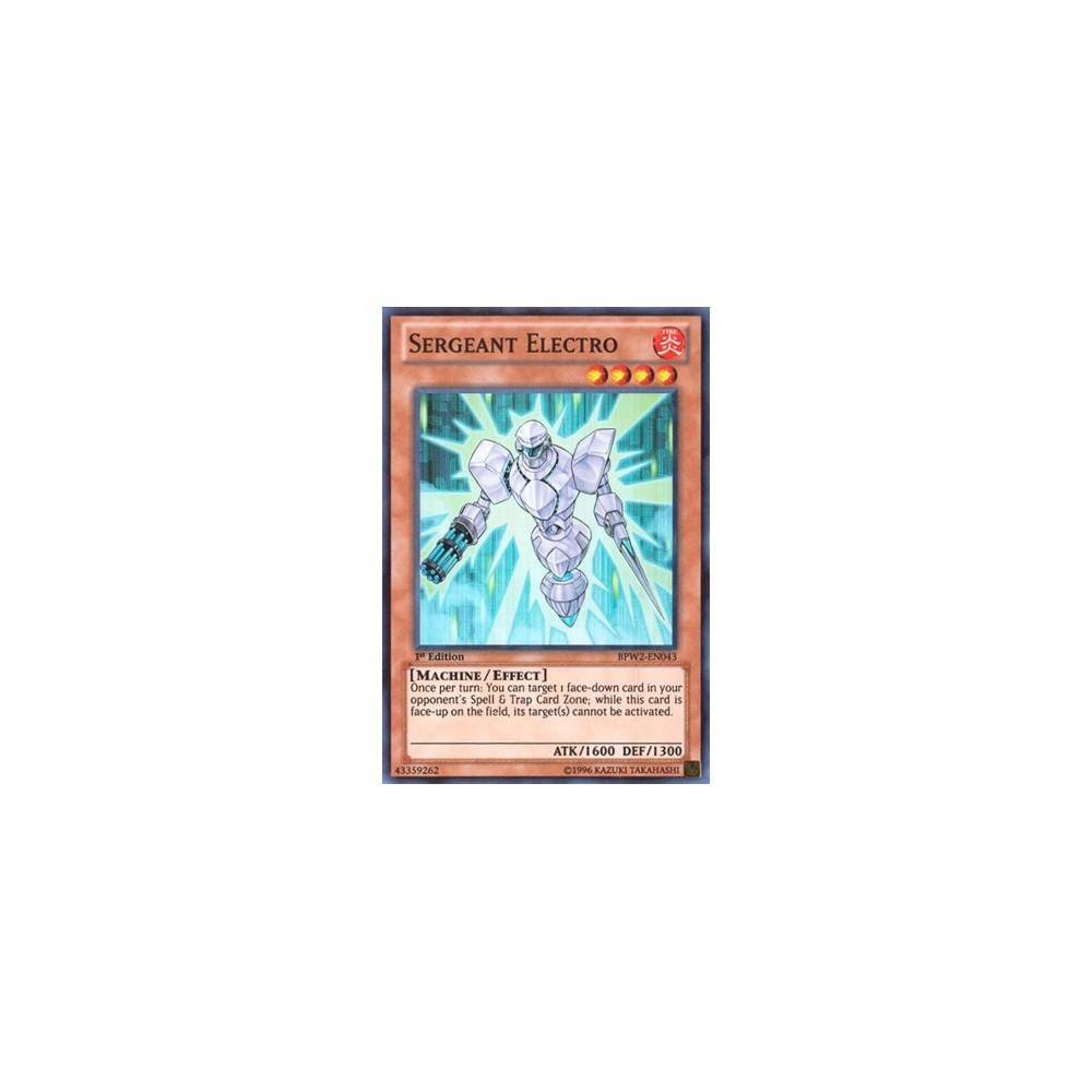 Sergeant Electro - BPW2-EN043