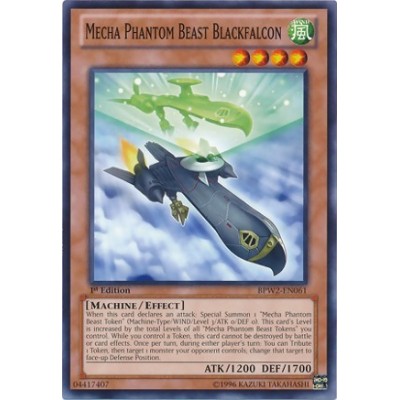 Mecha Phantom Beast Blackfalcon - BPW2-EN061