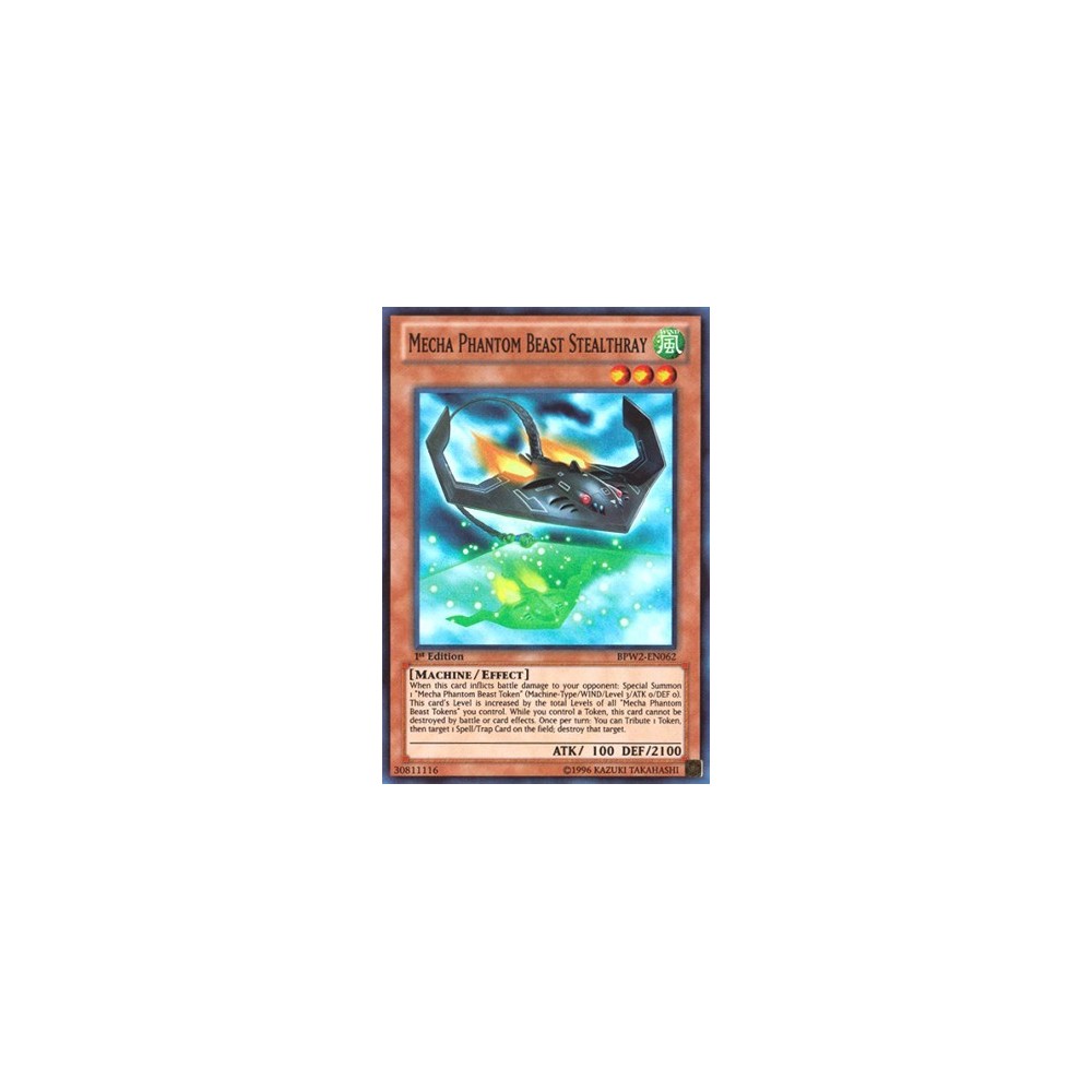 Mecha Phantom Beast Stealthray - BPW2-EN062