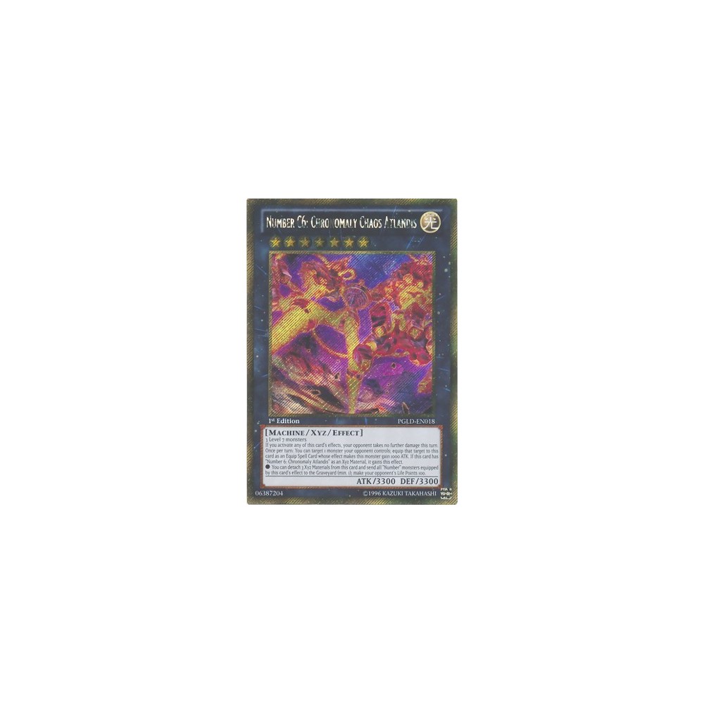 Number C6: Chronomaly Chaos Atlandis - PGLD-EN018