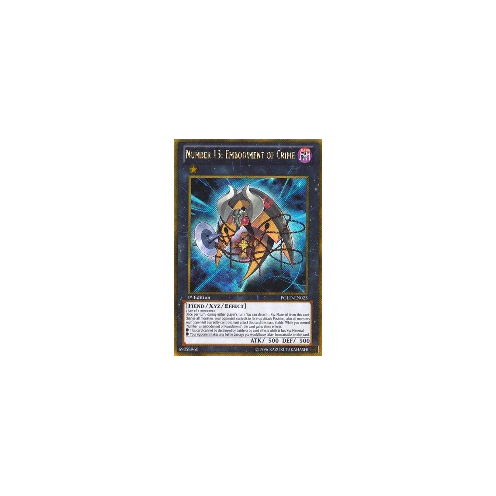 Number 13: Embodiment of Crime - PGLD-EN023