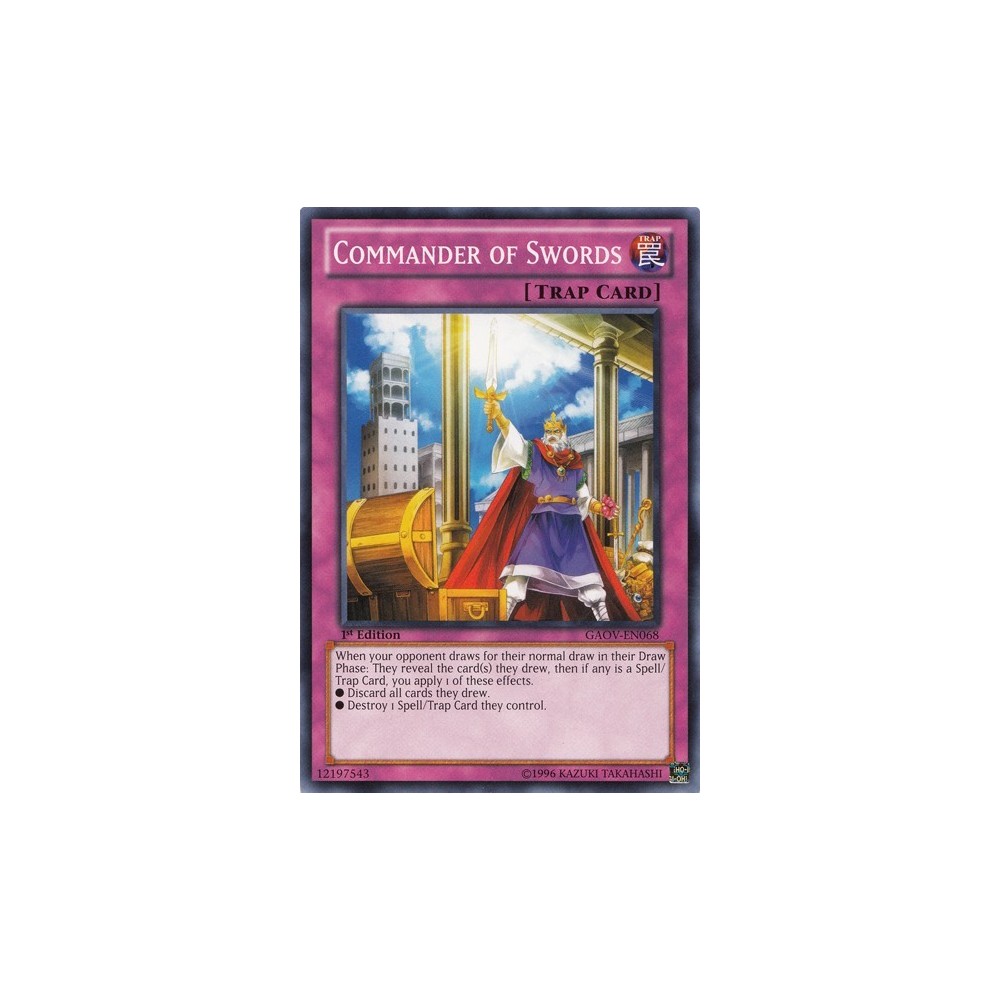 Commander of Swords - GAOV-EN068