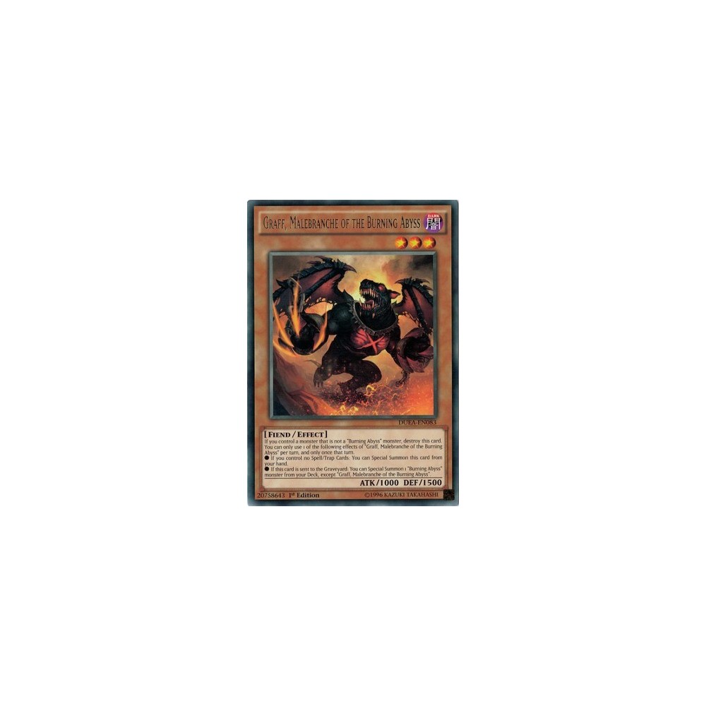 Graff, Malebranche of the Burning Abyss - DUEA-EN083 x