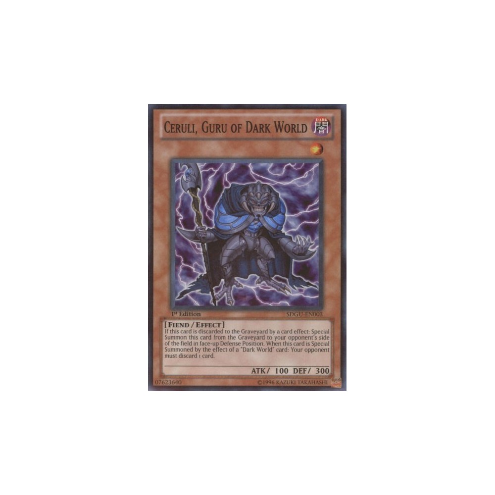 Ceruli, Guru of Dark World - SDGU-EN003