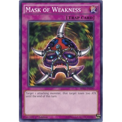 Mask of Weakness - BP03-EN190 - Shatterfoil