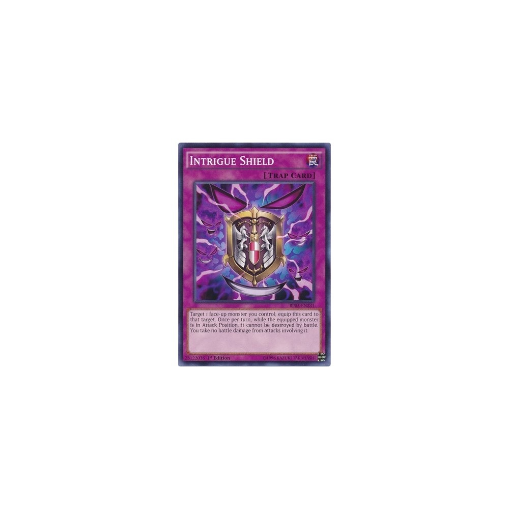 Intrigue Shield - BP03-EN231 - Shatterfoil