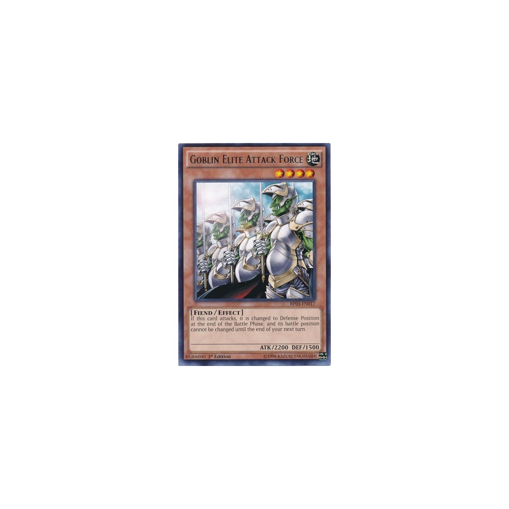 Goblin Elite Attack Force - BP03-EN017 - Shatterfoil