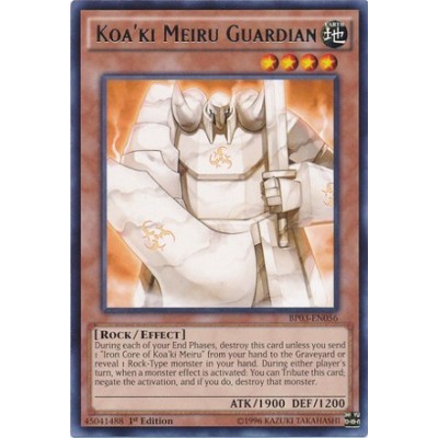 Koa'ki Meiru Guardian - BP03-EN056 - Shatterfoil