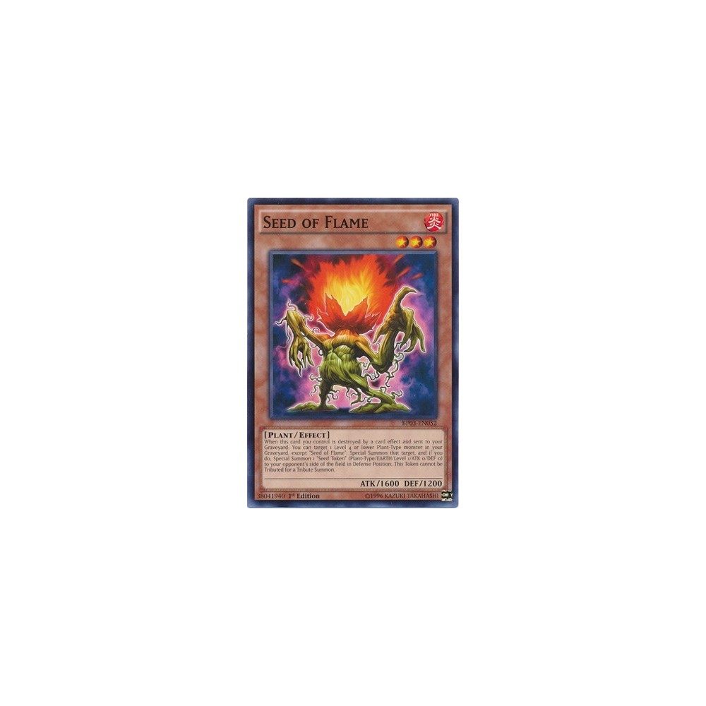 Seed of Flame - BP03-EN052 - Shatterfoil