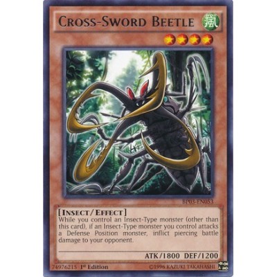 Cross-Sword Beetle - BP03-EN053 - Shatterfoil