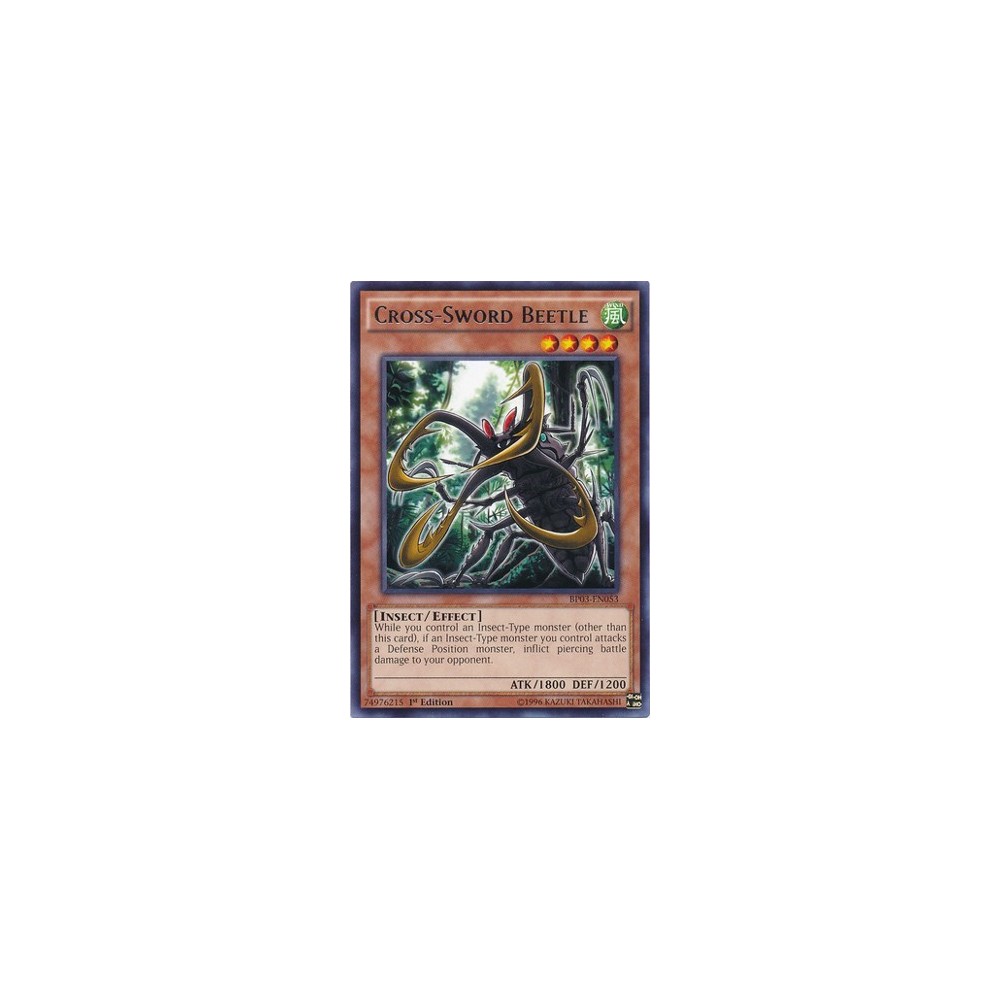 Cross-Sword Beetle - BP03-EN053 - Shatterfoil