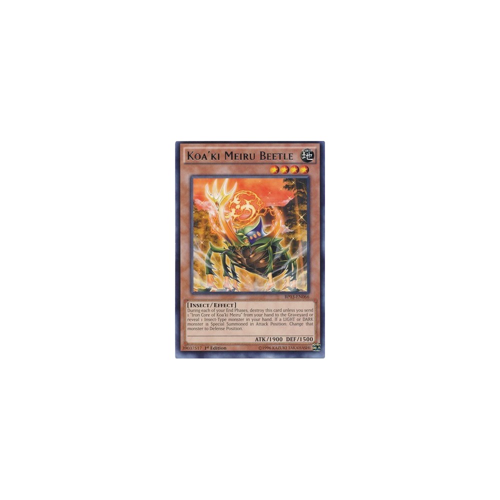 Koa'ki Meiru Beetle - BP03-EN066 - Shatterfoil