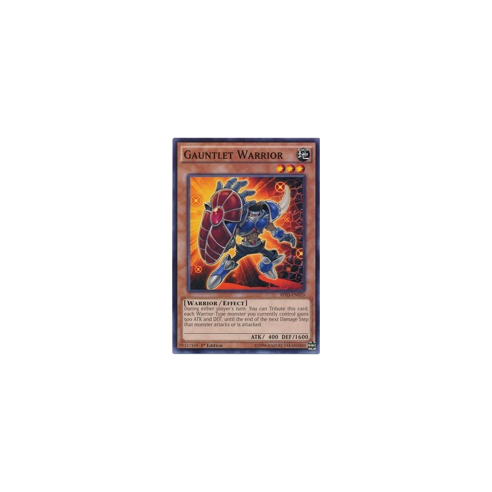 Gauntlet Warrior - BP03-EN070 - Shatterfoil