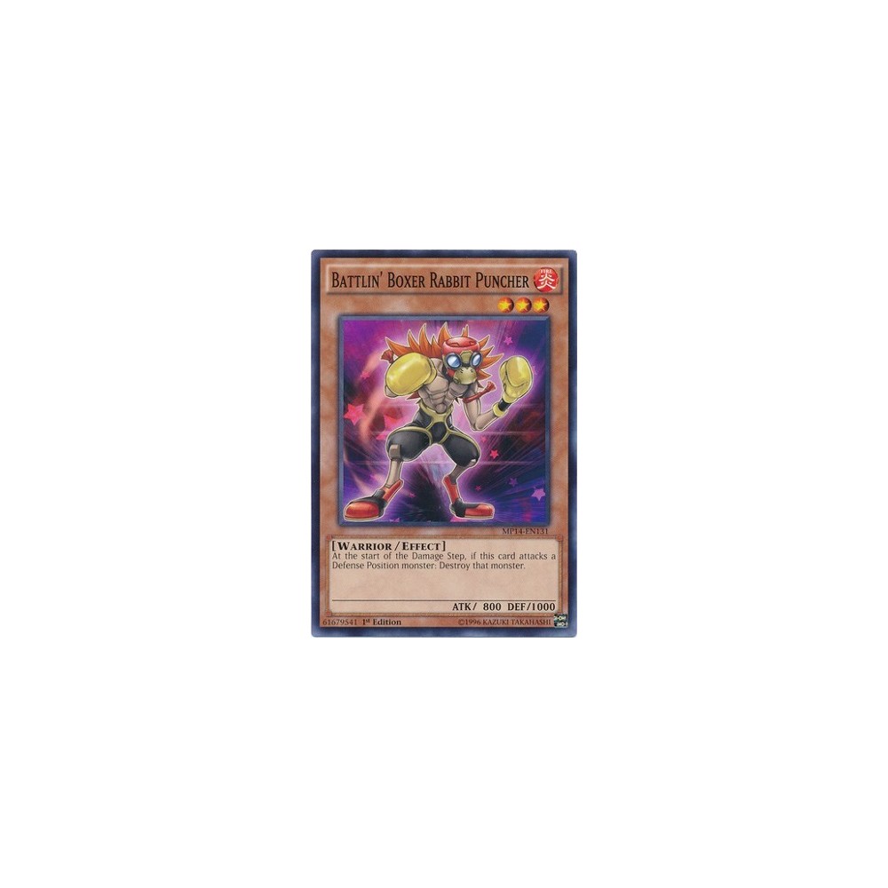 Battlin' Boxer Rabbit Puncher - MP14-EN131