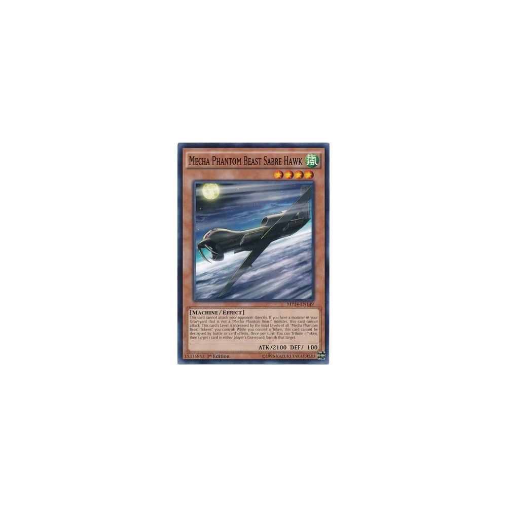 Mecha Phantom Beast Sabre Hawk - MP14-EN149