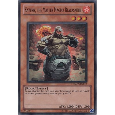 Kayenn, the Master Magma Blacksmith - HA05-EN012