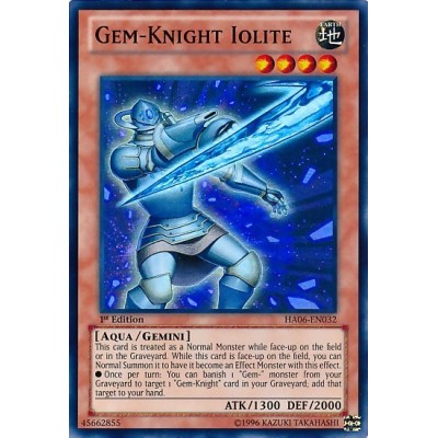 Gem-Knight Iolite - HA06-EN032