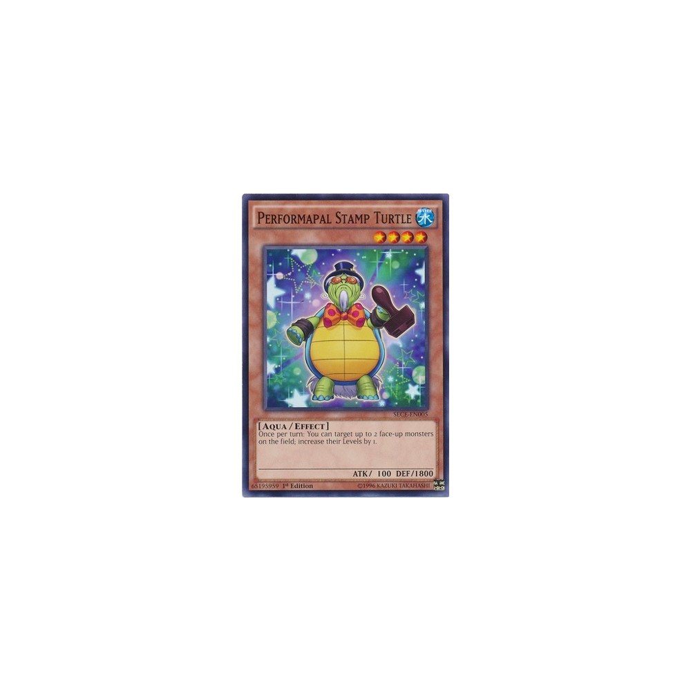 Performapal Stamp Turtle - SECE-EN005