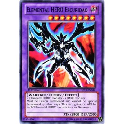 Elemental HERO Escuridao - SP13-EN046 - Starfoil Rare