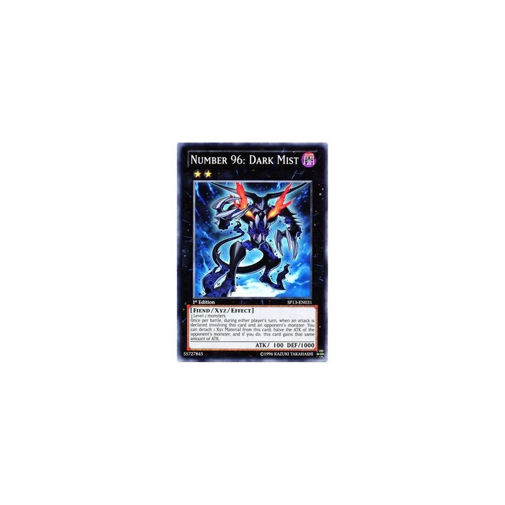 Number 96: Dark Mist - SP13-EN031 - Starfoil Rare