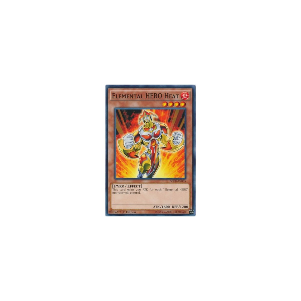 Elemental HERO Heat - SDHS-EN005
