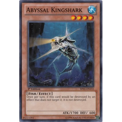 Abyssal Kingshark  - BP01-EN155 - Starfoil Rare