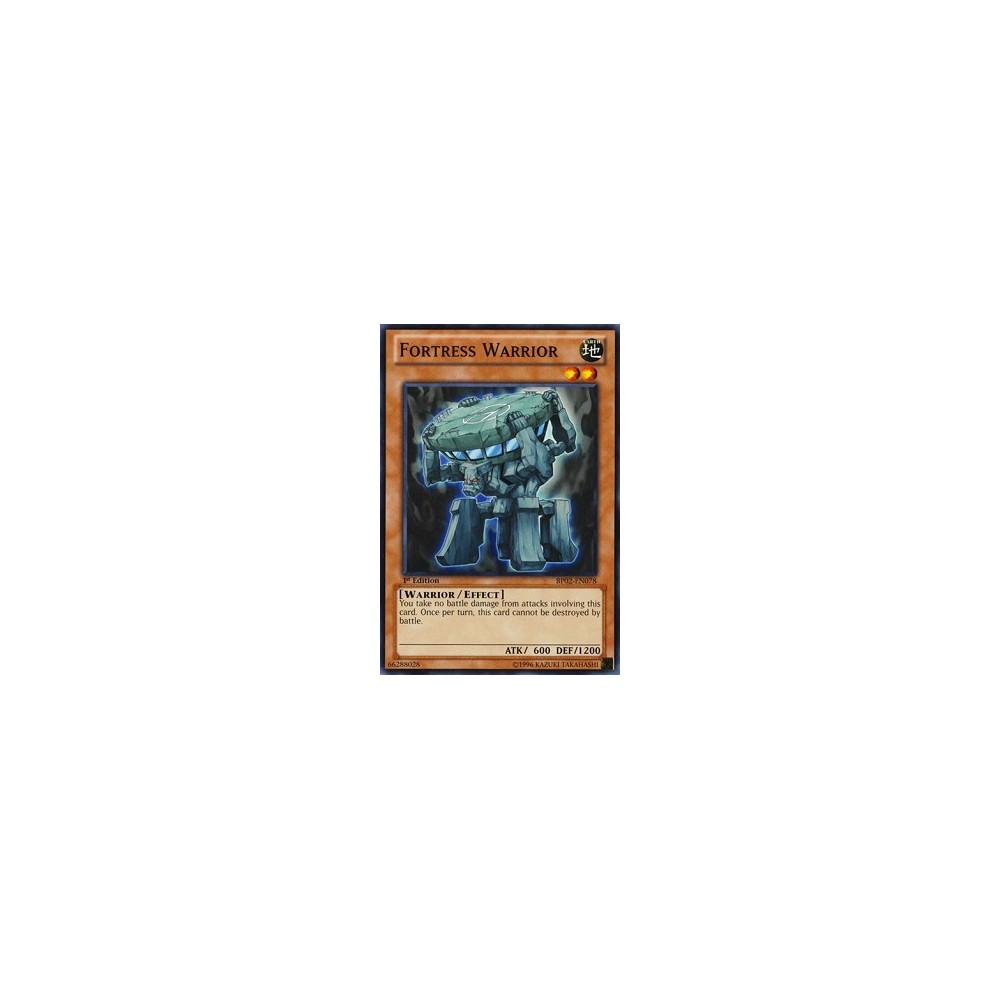 Fortress Warrior - BP01-EN206 - Starfoil Rare