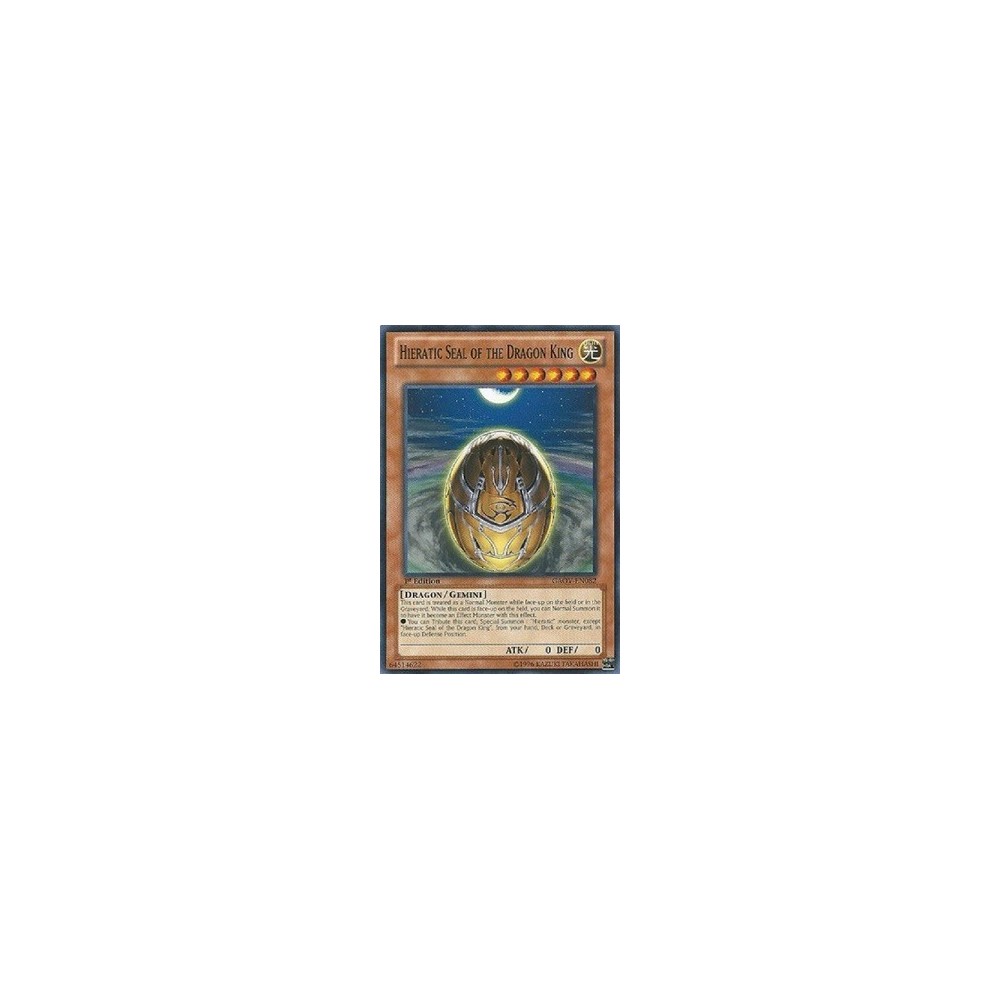 Hieratic Seal of the Dragon King - GAOV-EN082