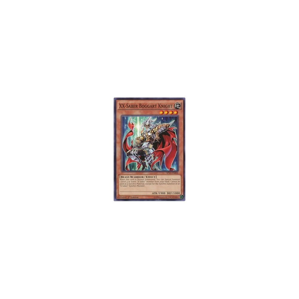 XX-Saber Boggart Knight - SP15-EN006 - Shatterfoil