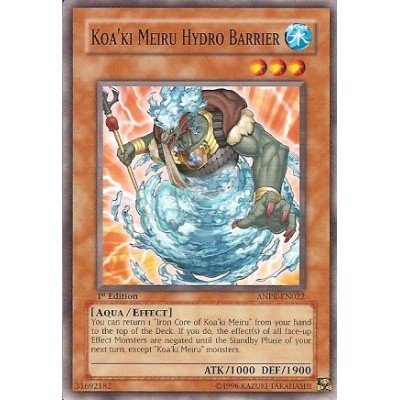 Koa'ki Meiru Hydro Barrier - ANPR-EN022