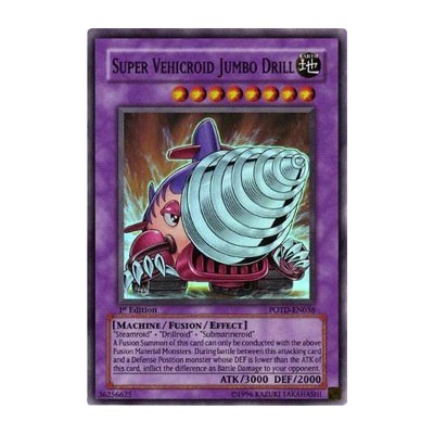 Super Vehicroid Jumbo Drill - POTD-EN036 - Ultimate Rare