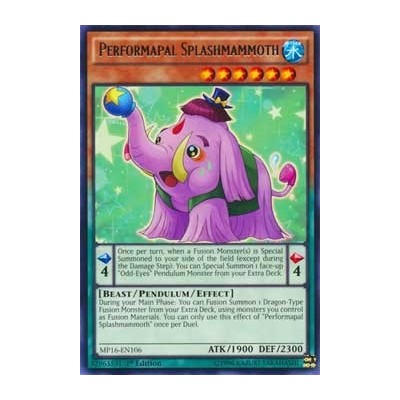 Performapal Splashmammoth - MP16-EN106