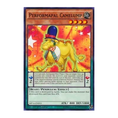 Performapal Camelump - MP16-EN051
