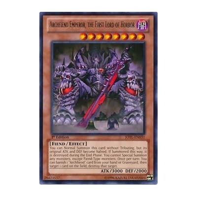 Archfiend Emperor, the First Lord of Horror - JOTL-EN031