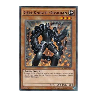 Gem-Knight Obsidian - AP08-EN020