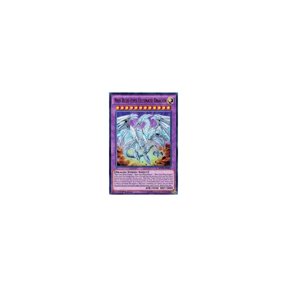 Neo Blue-Eyes Ultimate Dragon - MVP1-ENG01 - Gold Rare