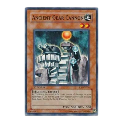 Ancient Gear Cannon - SOI-EN009 - Nova