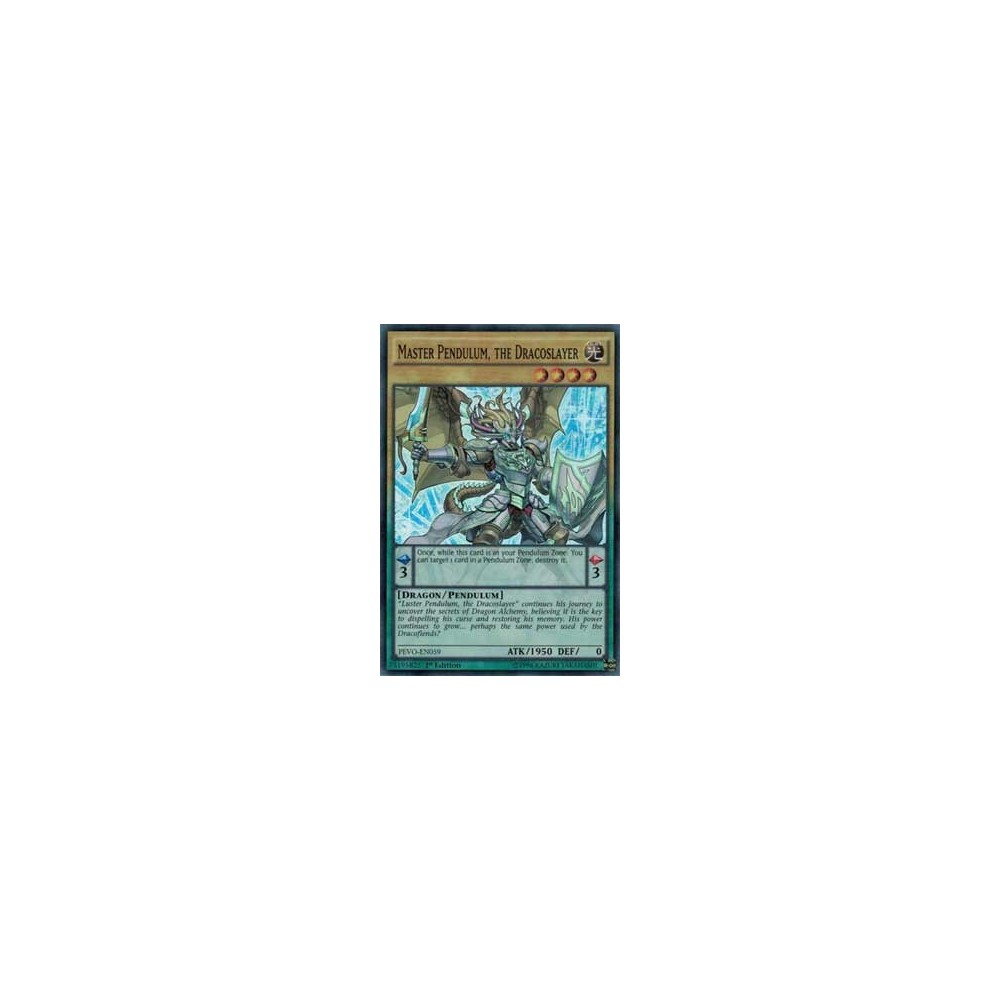 Master Pendulum, the Dracoslayer - PEVO-EN059