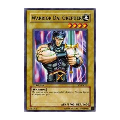 Warrior Dai Grepher - YSD-EN002 - Nova