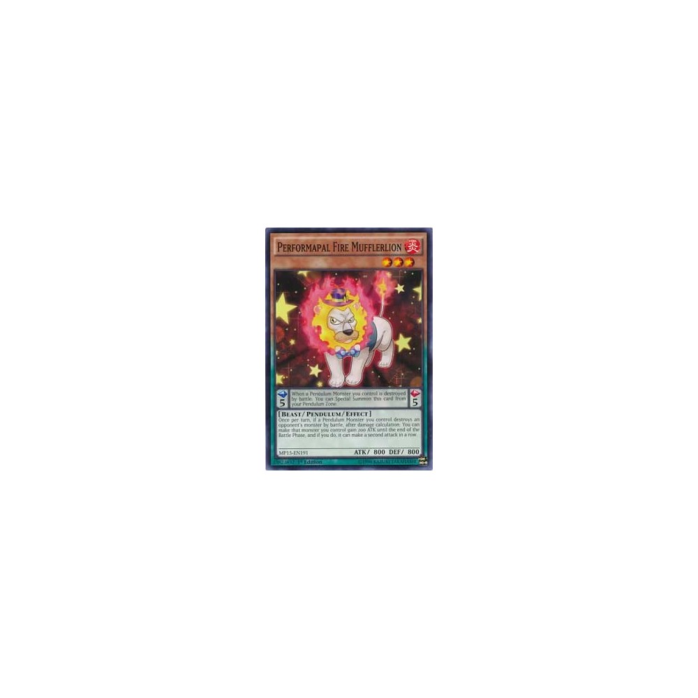 Performapal Fire Mufflerlion - MP15-EN191