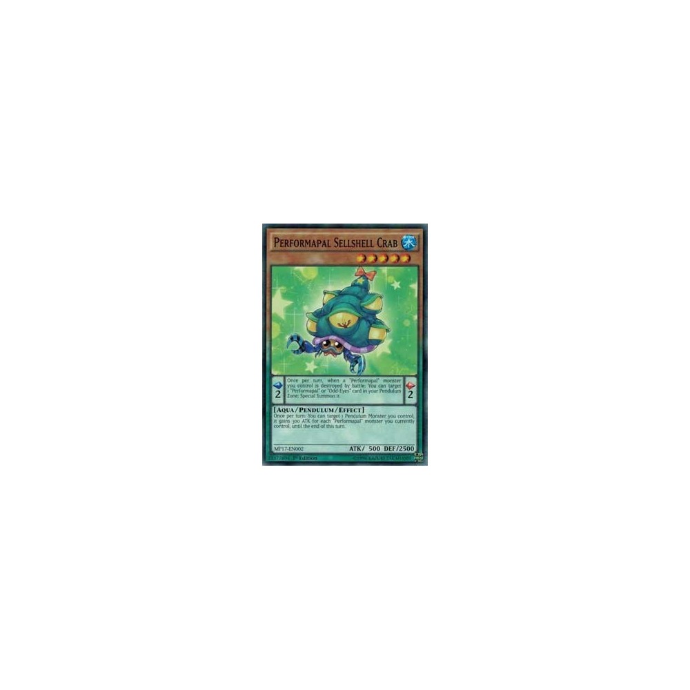 Performapal Sellshell Crab - MP17-EN002