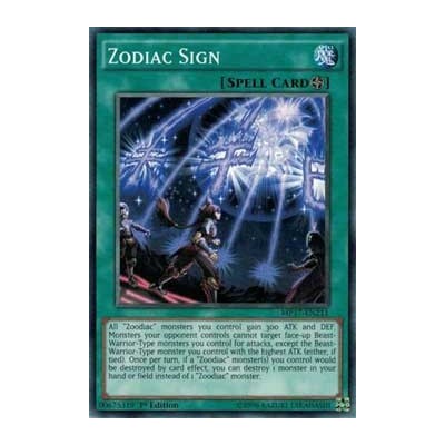 Zodiac Sign - MP17-EN211