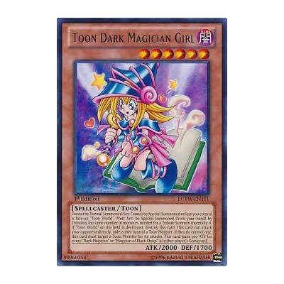 Toon Dark Magician Girl - GLD4-EN015