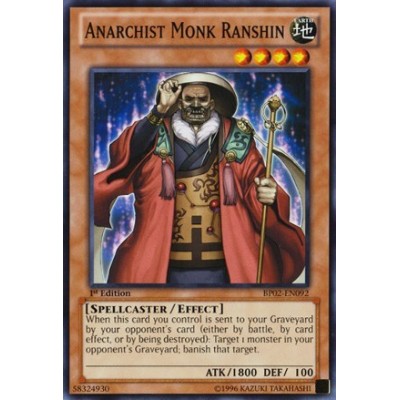 Anarchist Monk Ranshin - BP02-EN092 - Mosaic Rare
