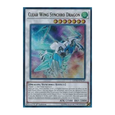 Clear Wing Synchro Dragon - LEDD-ENC29
