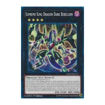 Supreme King Dragon Dark Rebellion - LEDD-ENC33