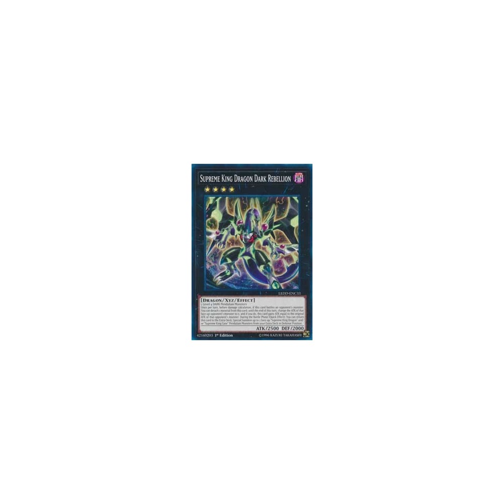 Supreme King Dragon Dark Rebellion - LEDD-ENC33