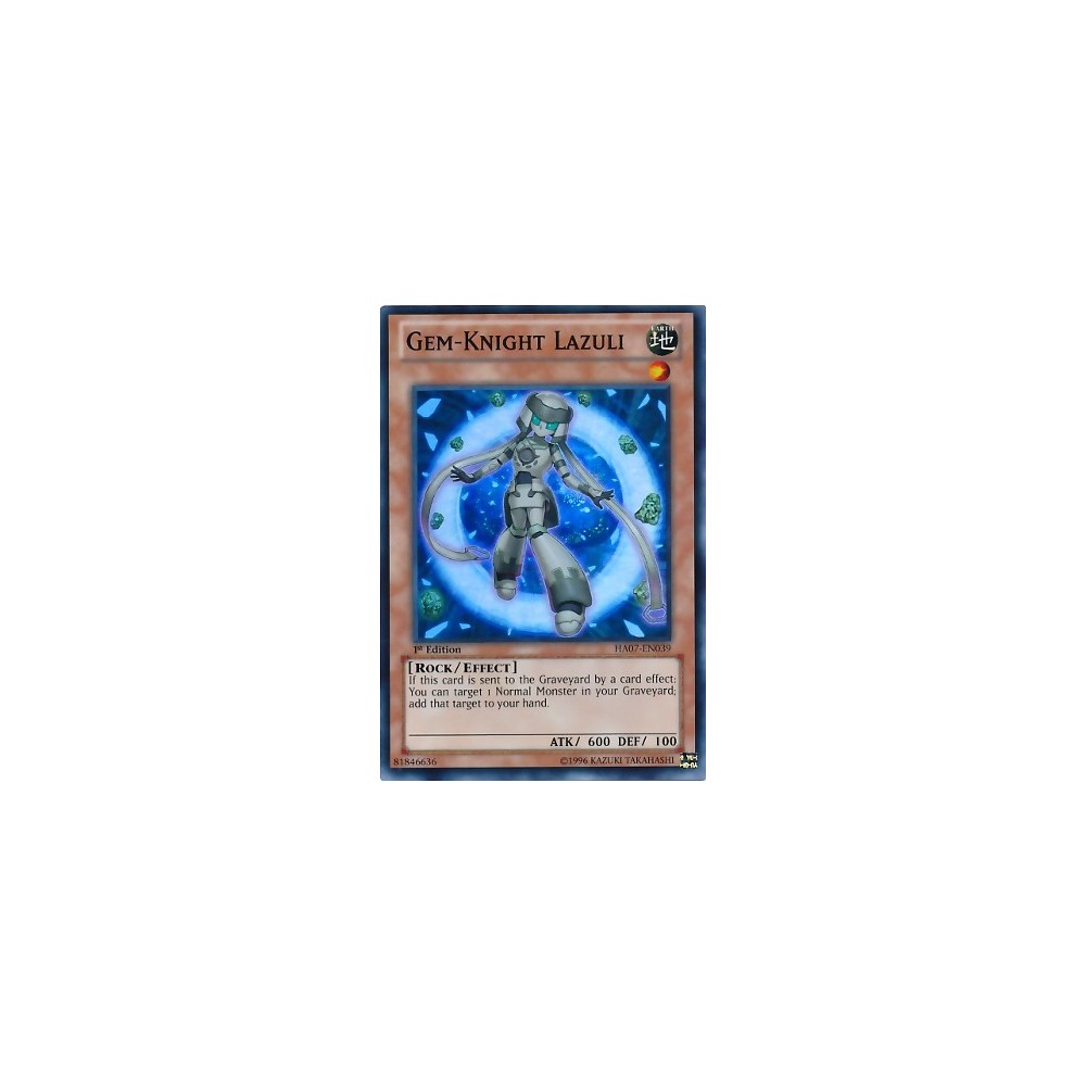 Gem-Knight Lazuli - HA07-EN039